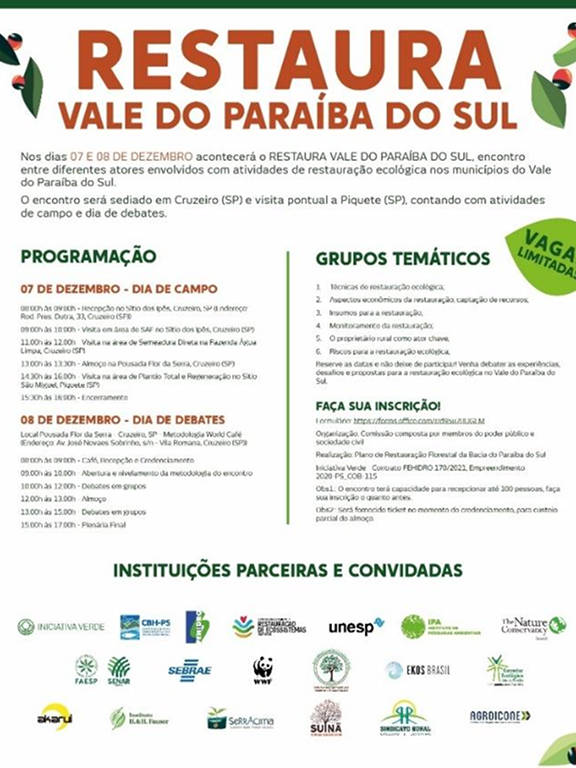 2022 – Restaura Vale do Paraíba do Sul